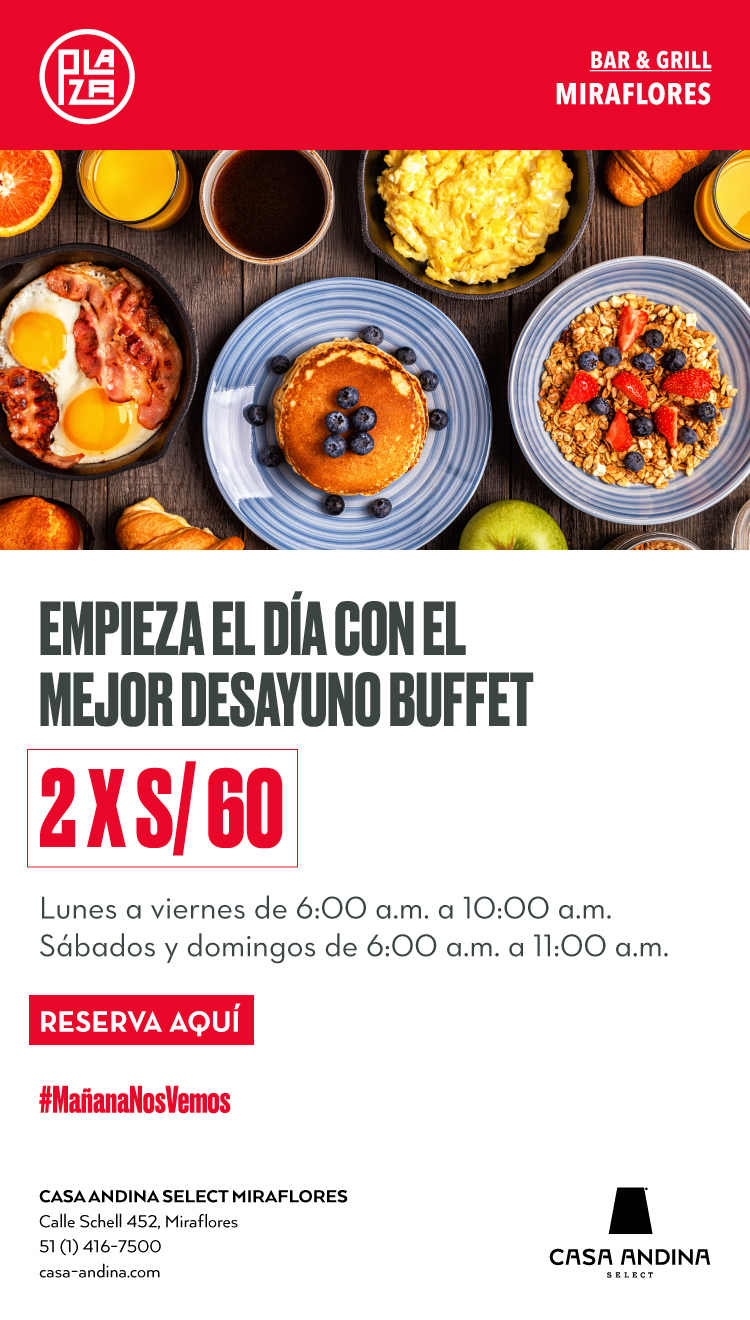 Casa Andina Hoteles | Desayuno Buffet | CAS Miraflores